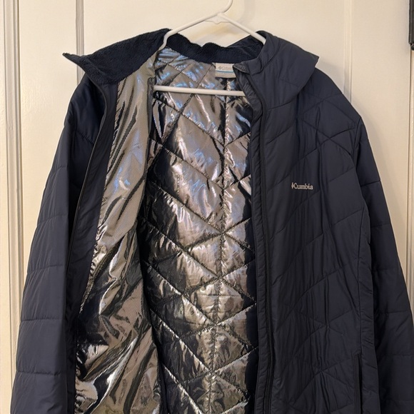 Columbia Women's Navy Quilted Jacket - Picture 4 of 5